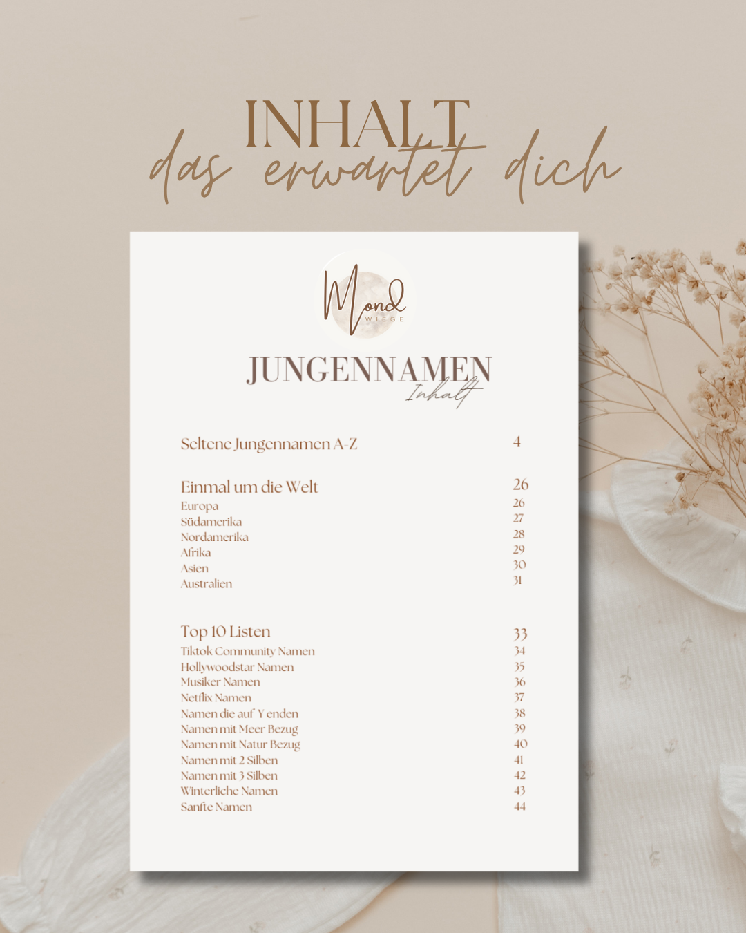 500 wundervolle, seltene Jungennamen