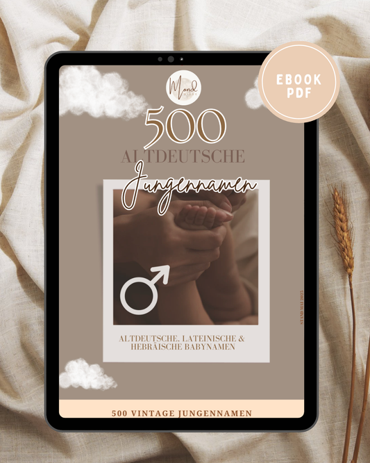 Altdeutsche Jungennamen ☁️