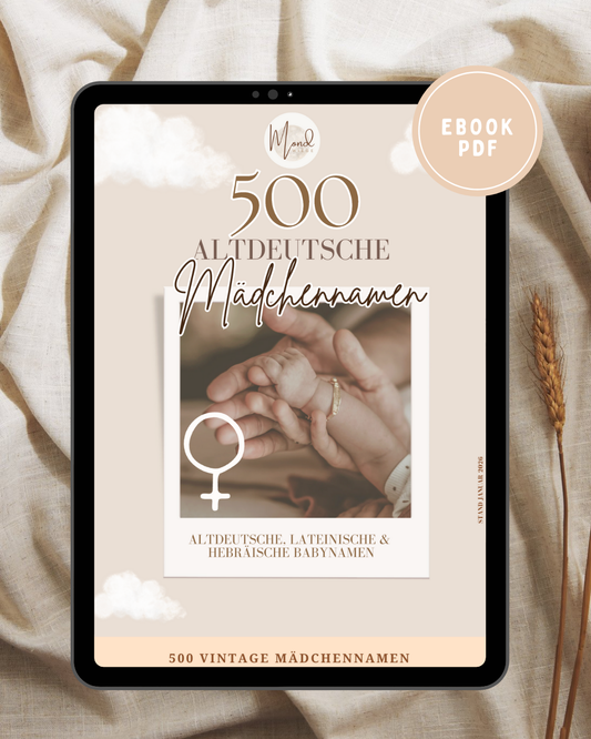 Altdeutsche Mädchennamen ☁️